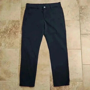 Adriano Goldschmied Standard Issue Slim Twill Khaki Crop